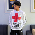 Dreams & Triumph Graphic Long-Sleeve Waffle & Boxy Fit
